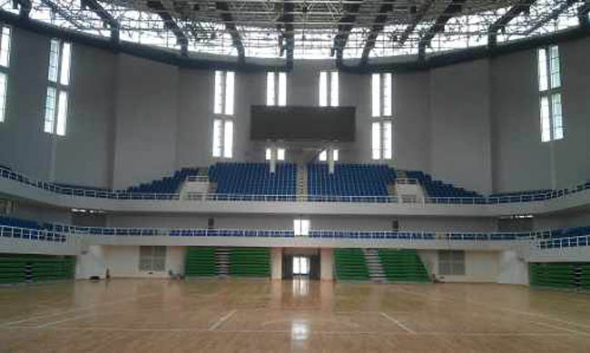 富阳体育场看台网架工程